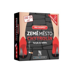 Země město chytrolín: Pro dospělé - Karetní hra