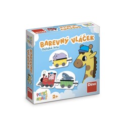 První hraní: Barevný vláček