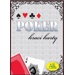 Poker hrací karty - červené