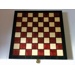 Šachy dřevěné magnetické - mahagonové