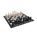 Šachy plastové s šachovnicí velké - venkovní