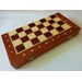 Dřevěná skládací intarzovaná šachovnice s úložným prostorem - velikost č.6