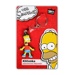Klíčenka The Simpsons - Bart červené triko