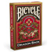 Bicycle - Gold Dragon Back - Poker karty