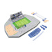 Nanostad: 3D puzzle fotbalový stadion UK - Stamford Bridge (Chelsea)