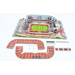 Nanostad: 3D puzzle fotbalový stadion UK - Old Trafford (Manchester United)