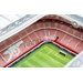 Nanostad: 3D puzzle fotbalový stadion UK - Emirates (Arsenal)