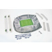 Nanostad: 3D puzzle fotbalový stadion GERMANY - Allianz Arena Bayern Munchen