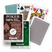 Poker 100 % plastové karty Piatnik - černé