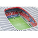 Nanostad: 3D puzzle fotbalový stadion FRANCE - Parc des Princes (PSG)