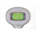 Nanostad: 3D puzzle fotbalový stadion FRANCE - Parc des Princes (PSG)