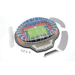 Nanostad: 3D puzzle fotbalový stadion FRANCE - Parc des Princes (PSG)