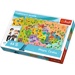 Vzdělávací Mapa Česka - Puzzle 44 dílků