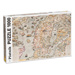 Puzzle - Carta Marina 1572 (1000 dílků)
