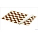 Šachovnice rolovací, hnědá - 55 mm, PVC