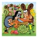 Puzzle - Krtek a zvířátka (3 x 55 dílků)