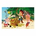 Puzzle - Jake a piráti (2 x 66 dílků)