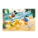 Puzzle - Mickey sportuje (2 x 66 dílků)