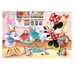 Puzzle - Prcovitá Minnie (2 x 66 dílků)
