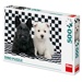 Puzzle - Černobílí psi (500 dílků)