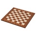 Šachovnice dřevěná - London, hnědá s popisem - 50 mm