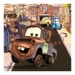 Puzzle - Cars v akci (3 x 55 dílků)
