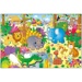 Velké podlahové puzzle - Zvířátka v džungli