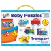 Puzzle pro nejmenší - Dopravní prostředky 2.