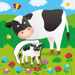 Puzzle - Mother and Baby - Farma