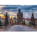 Puzzle - Prah - Procházka po Karlově mostě (1000 dílků)