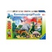 Puzzle XXL -  Mezi dinosaury (100 dílků)