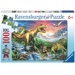Puzzle XXL - Dinosauři (100 dílků)