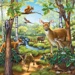 Puzzle -  Domácí zvířata (3 x 49 dílků)