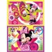 Puzzle - Jeden den s Minnie (2 x 24 dílků)