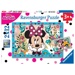 Puzzle - Disney Minnie (2 x 12 dílků)
