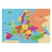 Puzzle - Mapy Evropa (69 dílků)