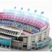 Nanostad LED: 3D puzzle fotbalový stadion SPAIN - FC Barcelona Camp Nou