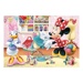 Puzzle - Pracovitá Minnie (2 x 77 dílků)