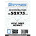 Obaly na karty - Sapphire Sleeves: White - 50x75 mm (100 ks)