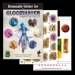 Gloomhaven - Removable Sticker Set: Forgotten Circles