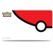 UltraPRO hrací podložka Pokémon - Pokeball Red and White