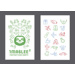Imaglee - Fantastické karty: Zelená krabička (lenochod)