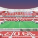 Nanostad LED: 3D puzzle fotbalový stadion SPAIN - Wanda (ATL Madrid)