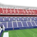 Nanostad: 3D puzzle fotbalový stadion France - Groupama (Olympique de Lyon)