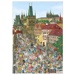 Puzzle - Mostecká věž kreslená (500 dílků)