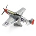 Metal Earth kovový 3D model - P-51D Mustang