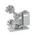 Metal Earth kovový 3D model - Movie Film Projector