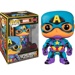 Funko POP: Marvel Black Light - Captain America (exclusive special edition)