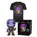 Funko POP Tee Box: Avengers Infinity War - Thanos, Funko figurka a tričko, Velikost - XL