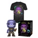 Funko POP Tee Box: Avengers Infinity War - Thanos, Funko figurka a tričko, Velikost - M